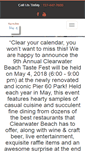 Mobile Screenshot of clearwaterbeachtastefest.com